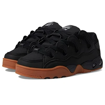 Image of Osiris D3 OG Skate Shoe Men&#039;s Skate, Black/Black/Gum, 6 UK