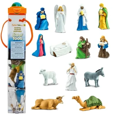 Image of Safari Nativity People, Multicoloured (S660504)