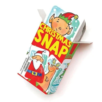 Image of House of Marbles Christmas Snap Card Game for kids