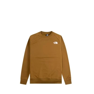 Image of THE NORTH FACE Men&#039;s Raglan Redbox Crew Sweatshirt, Moss Green, XL
