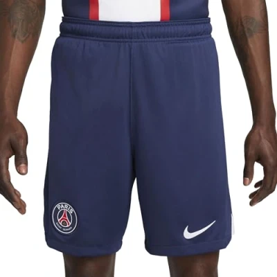 Image of Paris Saint Germain FC Men&#039;s PSG m nk df stad Short hm, Midnight Navy/White/White, S