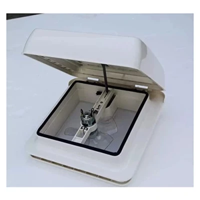 Image of EDEDE Ventilation Exhaust Fan, Rv Fan Car ABS Roof Toilet Ventilator Hatch With 280x280MM Motorhome Travel Trailer Camper Van Accessories For Caravan, Motorhome, Campervan
