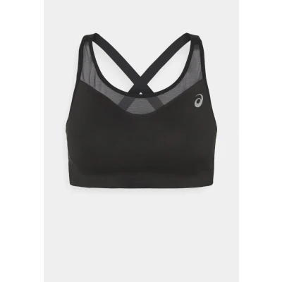 Image of Asics Accelerate Medium support sports bra, Women&#039;s, Size: XS, Performance black