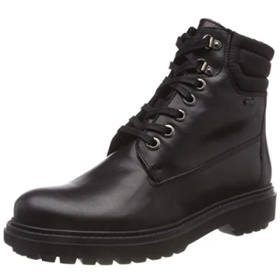 Image of Geox Womens D Asheely Np Abx C Ankle Boots, Black, 2.5 UK