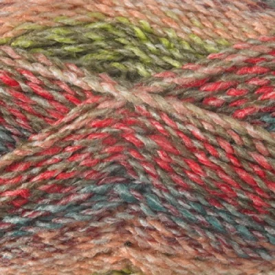 Image of James Brett Marble Chunky Knitting Yarn 100% Soft Acrylic Wool 200g Ball (Pink Green &amp; Blue Mix MC45)