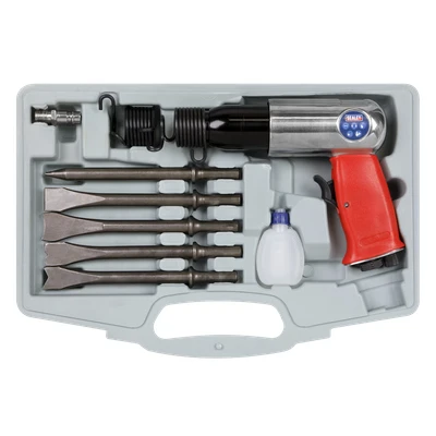 Image of Sealey Gsa11 Air Hammer Kit Long Stroke
