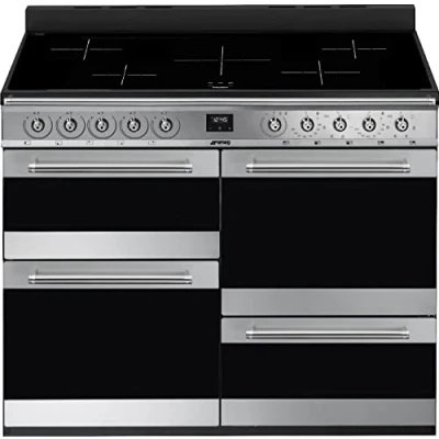 Image of Smeg SYD4110I 1 110Cm Induction Range Cooker Stainless Steel
