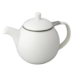 Image of Forlife White Curve Teapot 24oz