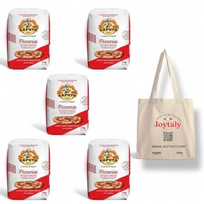 Image of Caputo Italian Premium Flour Type &quot;00&quot; Pizzeria 1 kg Pack (5)