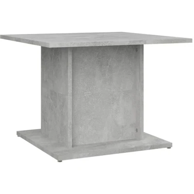 Image of vidaXL Coffee Table Concrete Grey 55.5x55.5x40 cm Engineered Wood