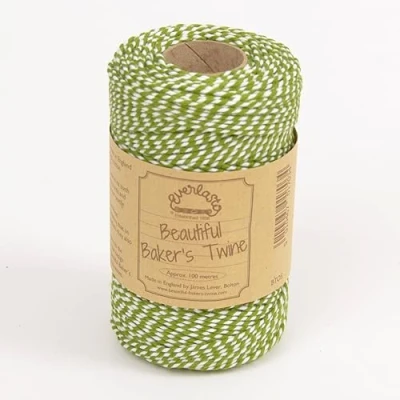 Image of EVERLASTO 100m Original &#039;Beautiful Bakers Twine&#039; (2mm approx) Lime Green
