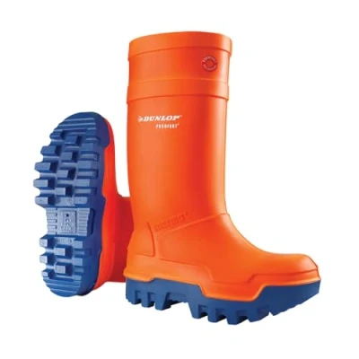 Image of Dunlop Protective Footwear Purofort Thermo+ C662343, Safety Boots Unisex Adults, Orange (Orange), 8 (42 EU)