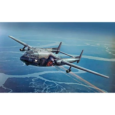 Image of Italeri 1468 AC 119K Stinger IT1468 1:72 Scale Model Kit Plastic Assembly Making
