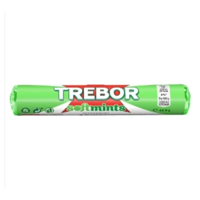 Image of TREBOR Softmints Spearmint 44.9g x Case of 40