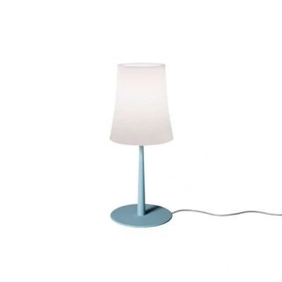 Image of Foscarini Birdie Easy Table Lamp Opaque Light Blue