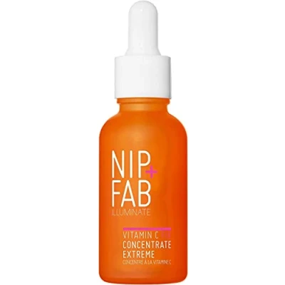 Image of Nip+Fab Vitamin C Fix Concentrate Extreme 30 ml, 15% Complex with 3 Forms of C, Face Skin Radiance Booster, Ferulic Acid and Niacinamide