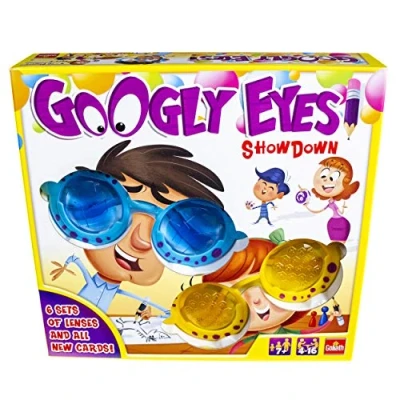 Image of Googly Eyes Showdown: The Family Vision Distorting Drawing Game For 4 16 Players Ages 7+