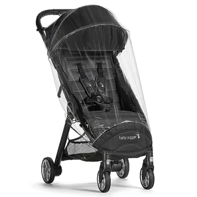 Image of Baby Jogger Weather Shield Rain Cover for Pushchair City Tour 2 Strollers Blocks Rain, Snow &amp; Wind