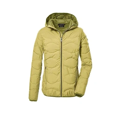 Image of G.I.G.A. DX Women&#039;s Gw 21 Wmn Qltd Jacket Functional Down Look with Hood/Outdoor Jacket, Green, EU 44