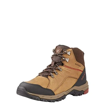Image of ARIAT Men&#039;s Skyline Mid H2O Hiking Boot, Distressed Brown, 7 UK