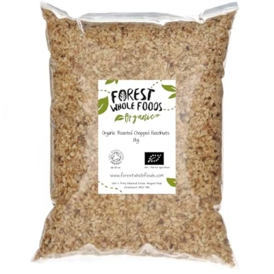 Image of Organic Roasted Chopped Hazelnuts Forest Whole Foods (1kg)