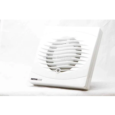 Image of Manrose Extractor Fan White 100MM 4&quot; Timer Model Bathrooms &amp; Toilets