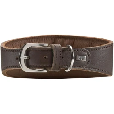 Image of HUNTER Dog Collar Super Soft Softvoll Cowhide