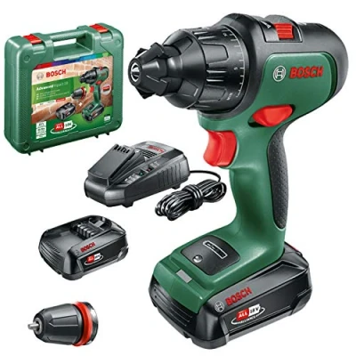 Image of Bosch Cordless Combi Drill AdvancedImpact 18 (2x Batteries, Volt System, in Carrying Case)