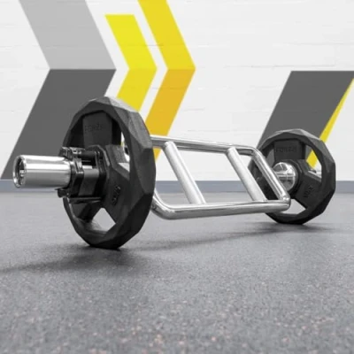 Image of FORZA Olympic Tricep Bar [9kg] Heavy Duty for Targeted Strength Training Perfect Home and Commercial Gyms