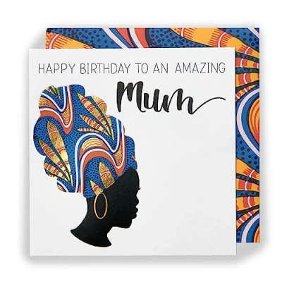 Image of Kindred X Afrotouch Amazing Mum Birthday Card