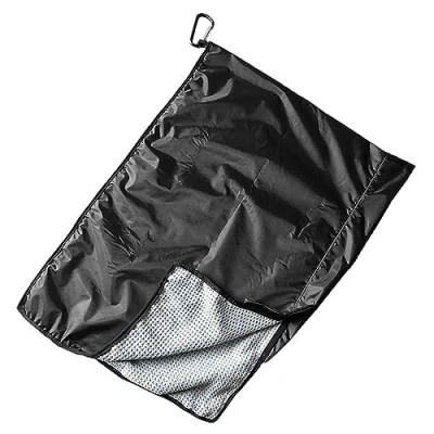 Image of antianzhizhuang 2 In 1 Golf Towel &amp; Bag Rain Cover Microfiber Hood Waterproof Protections Accessories