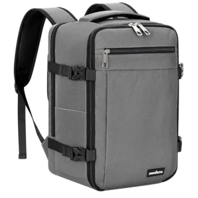 Image of MOCOCITO Cabin Bags 40x20x25 Underseat for Ryanair Travel backpack Bag Carry On Laptop Fit 15.6’’ with Cable Hole Hand Luggage Bag,20L（grey）