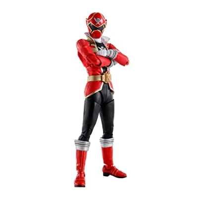 Image of BANDAI NAMCO Entertainment S.H. Figuarts (Shinkocchou Seihou) Pirate Sentai Gokai Red, Approx. 5.7 inches (145 mm), PVC &amp; ABS Painted Action Figure