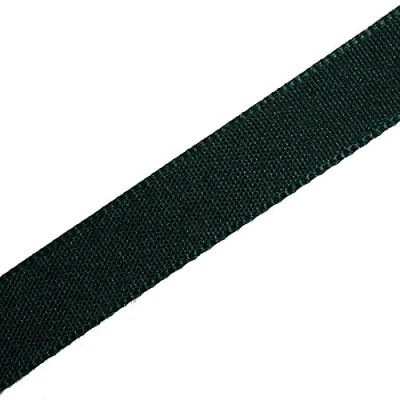 Image of Berisfords Seam Binding Polyester Ribbon Tape 25mm Wide (Green, 3 M)