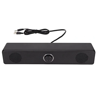 Image of ciciglow Computer Speaker, 350T Soundbar Speaker 3.5mm Input USB Powered Wired with Volume Control for Desktop PC Laptop Tablet