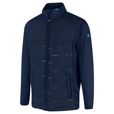 Image of Island GREEN Mens Heat Welded Padded Jacket Navy/Marine XL