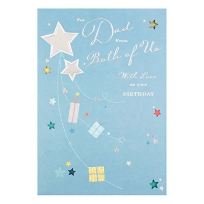 Image of Hallmark Dad Birthday Card &#039;From Both&#039; Medium [Old Model]