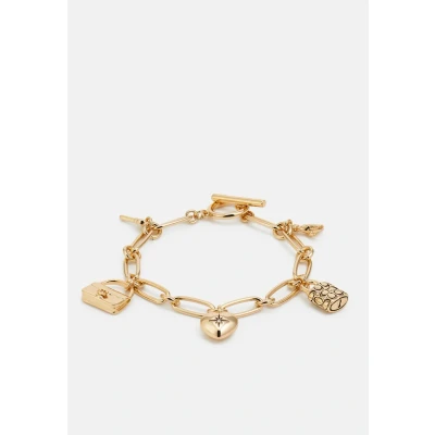 Image of Coach Gold Handbag Charm Bracelet