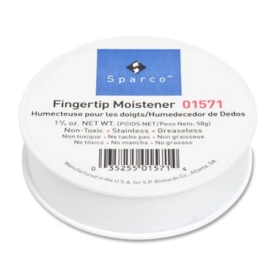 Image of Sparco 01571 Fingertip Moistener, Nonskid Back, 1 3/4 oz.