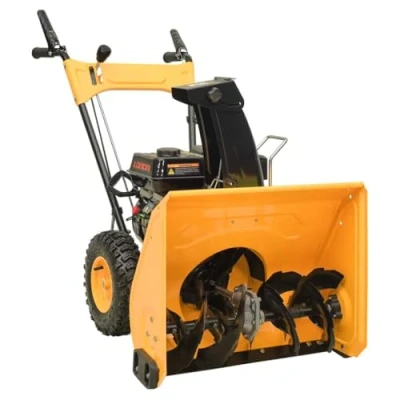 Image of vidaXL Snow Thrower 6.5 HP Yellow and Black