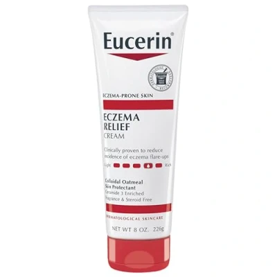 Image of Eucerin Body Creme, Eczema Relief, 8 Ounce