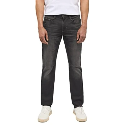 Image of MUSTANG Men&#039;s Oregon Tapered K Fit Jeans, Grey (Grey 883), W33/L30