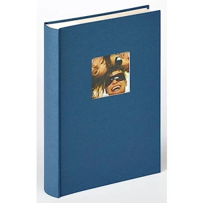 Image of walther Design Photo Album Black 300 Photos 10 x 15 cm Memo with Punched Cover, Fun ME 111 B