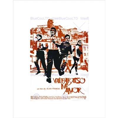 Image of Wee Blue Coo Advert Cultural Movie Film Valparaiso My Love Chile Wall Art Print