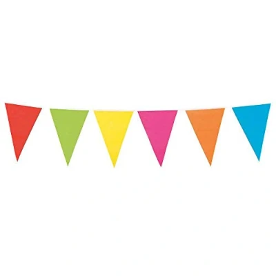 Image of Boland 10201817 Yarn 10m 18 Giant Bunting 45x30cm Metallic Silver, 45x30 cm