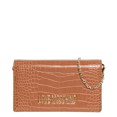 Image of Love Moschino Women&#039;s Jc4071pp1flf0 Shoulder Bag, Camel, 15x20x8