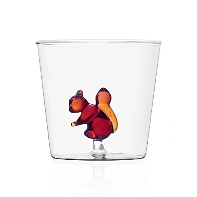Image of Ichendorf 0.09352373 Squirrel Tumbler, Glass, Brown