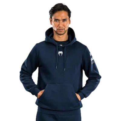 Image of Venum UFC Fight WEEK Plain Version MENS Hoodies Hoodie, Men&#039;s, Size: XXL, Navy blue