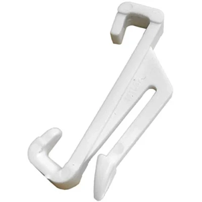 Image of Fort Fasteners Curtain Rail Gliders to Fit Harrison Superwhite Track White Maxi 25