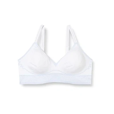 Image of Sloggi Women&#039;s BODY ADAPT Bralette Bustier , WHITE LIGHT COMBINATION, XS Plus